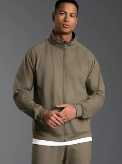 Raglanjacke Taupe
