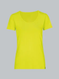 Rundhalsshirt aus Viskose Powergreen