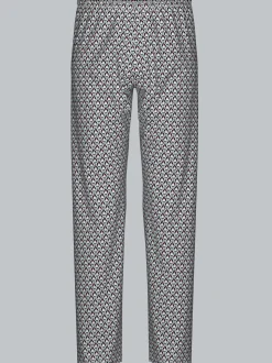 Schlafanzughose mit Allover-Pinguin-Print Weiss