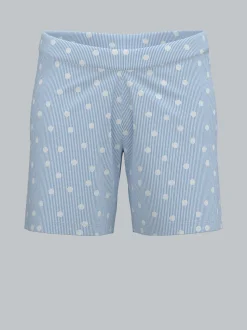 Shorts mit Allover "Punkt" Muster Horizont