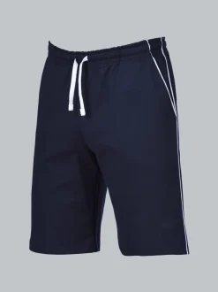 Shorts mit Paspel Navy