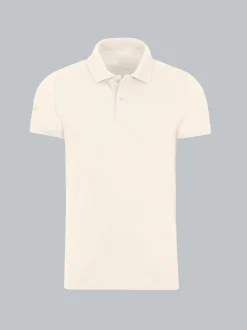 Slim Fit Poloshirt aus DELUXE-Piqué Natur