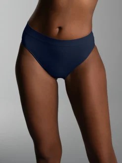 Slip aus Polyamid/Elastan Navy