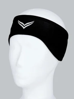 Softshell-Stirnband Schwarz