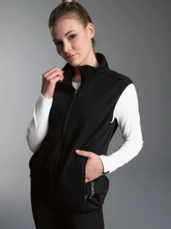 Softshellweste Schwarz