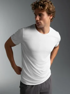 Sport Funktionsshirt Weiss