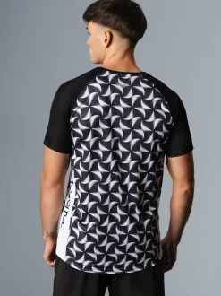 Sport T-Shirt aus atmungsaktivem COOLMAX®-MaterialSchwarz