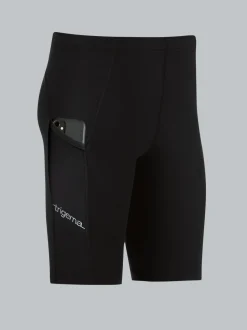 Sporthose mit Handytasche Schwarz