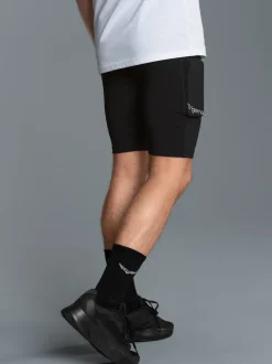 Sporthose mit Handytasche Schwarz