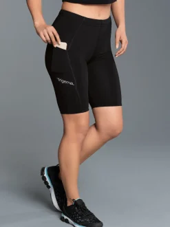 Sporthose mit Handytasche Schwarz