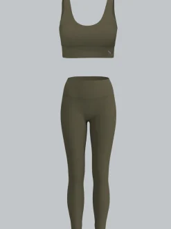 Sport-Set mit reflektierender Schwinge Khaki