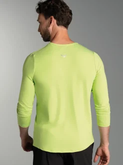 Sport-Shirt aus Microfaser Lemon