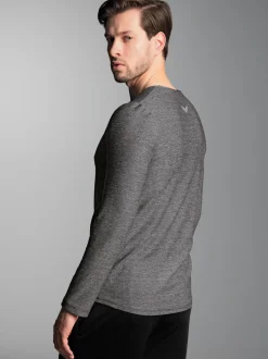 Sport-Shirt aus Microfaser Schwarz/bunt