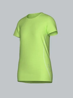 Sportshirt in Melange-Optik Lemon