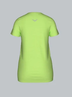 Sportshirt in Melange-Optik Lemon