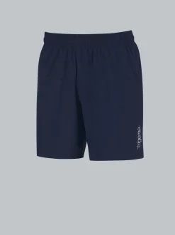 Sport-Shorts mit Innenslip aus Netz Navy