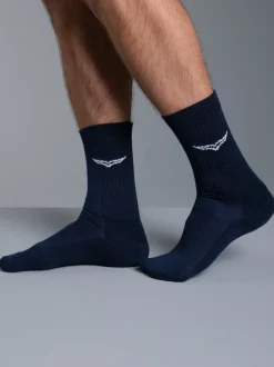 Sportsocken im Doppelpack Navy