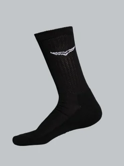 Sportsocken im Doppelpack Schwarz