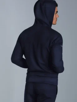 Sweatjacke mit Kapuze Navy