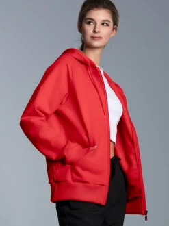 Sweatjacke mit Kapuze Vulcano
