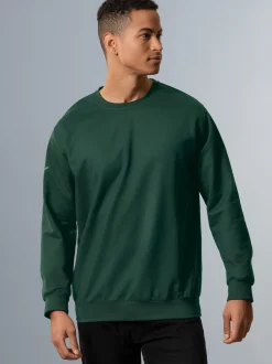 Sweatshirt aus Biobaumwolle Tanne