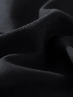 Sweatshirt aus Biobaumwolle Schwarz