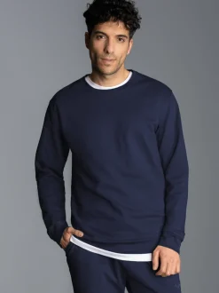 Sweatshirt aus Biobaumwolle Navy