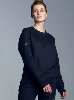 Sweatshirt aus Biobaumwolle Navy