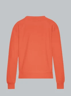 Sweatshirt in zweifarbigem Design Peach