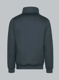 Sweatshirt mit Reißverschluss Anthrazit