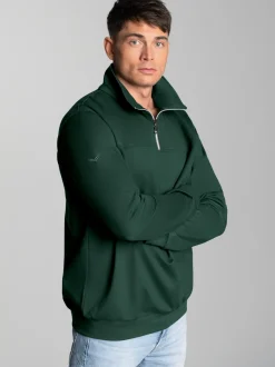 Sweatshirt mit Reißverschluss Tanne