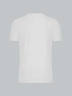 T Shirt aus Biobaumwolle Weiss