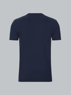 T Shirt aus Biobaumwolle Navy