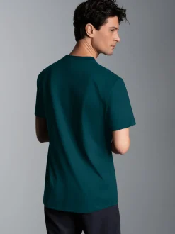 T Shirt aus Biobaumwolle Saphir