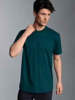 T Shirt aus Biobaumwolle Saphir