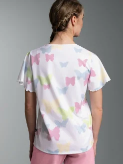 T Shirt mit Allover-Druck 
