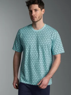 T Shirt mit Allover-Muster 