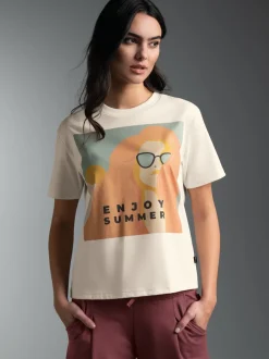 T Shirt mit Druck 