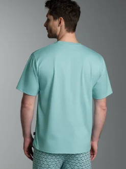 T Shirt mit Printmotiv "Äffchen" Gletscher