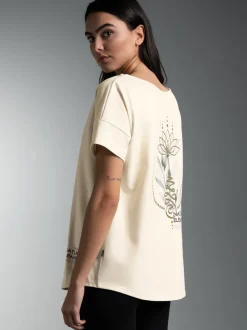 T Shirt mit Printmotiv 