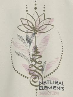 T Shirt mit Printmotiv 