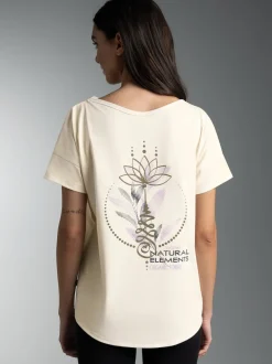 T Shirt mit Printmotiv 