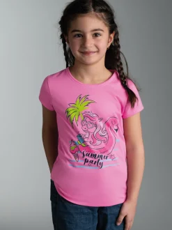 T Shirt mit Printmotiv "Summer Party" Candy