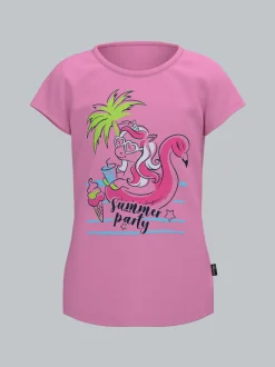 T Shirt mit Printmotiv 