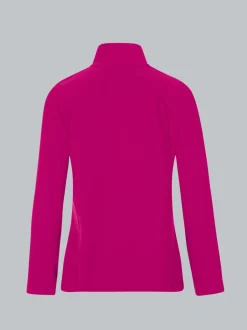 Taillierte Fleecejacke Magenta