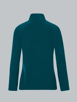 Taillierte Fleecejacke Saphir