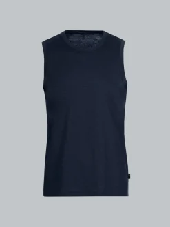Trägershirt aus Single-Jersey Navy