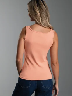 Trägershirt mit Swarovski® Kristallen Puder