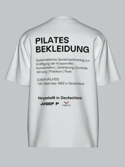 trigema x JOSEF P Heavy Oversized T-Shirt Weiss
