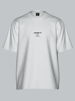 trigema x JOSEF P Heavy Oversized T-Shirt Weiss